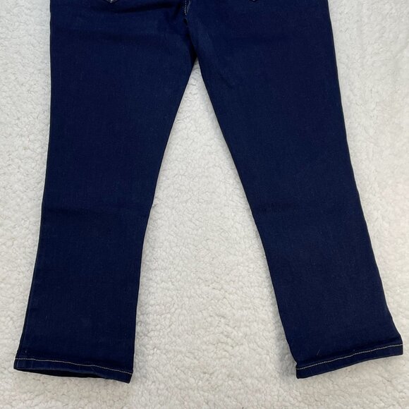 Hydraulic Jeans Juniors Sz 1 Blue Lola Curvy Capri Denim Low Rise 25x19 - Picture 5 of 11